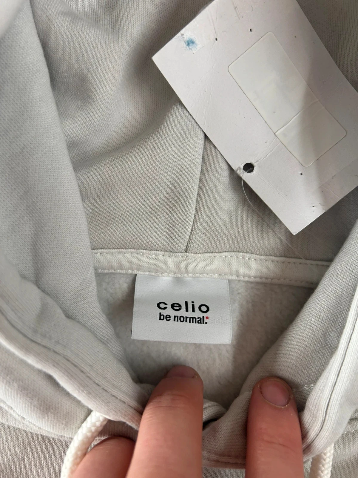Pull a capucha blanco con estampado Celio – photo 9